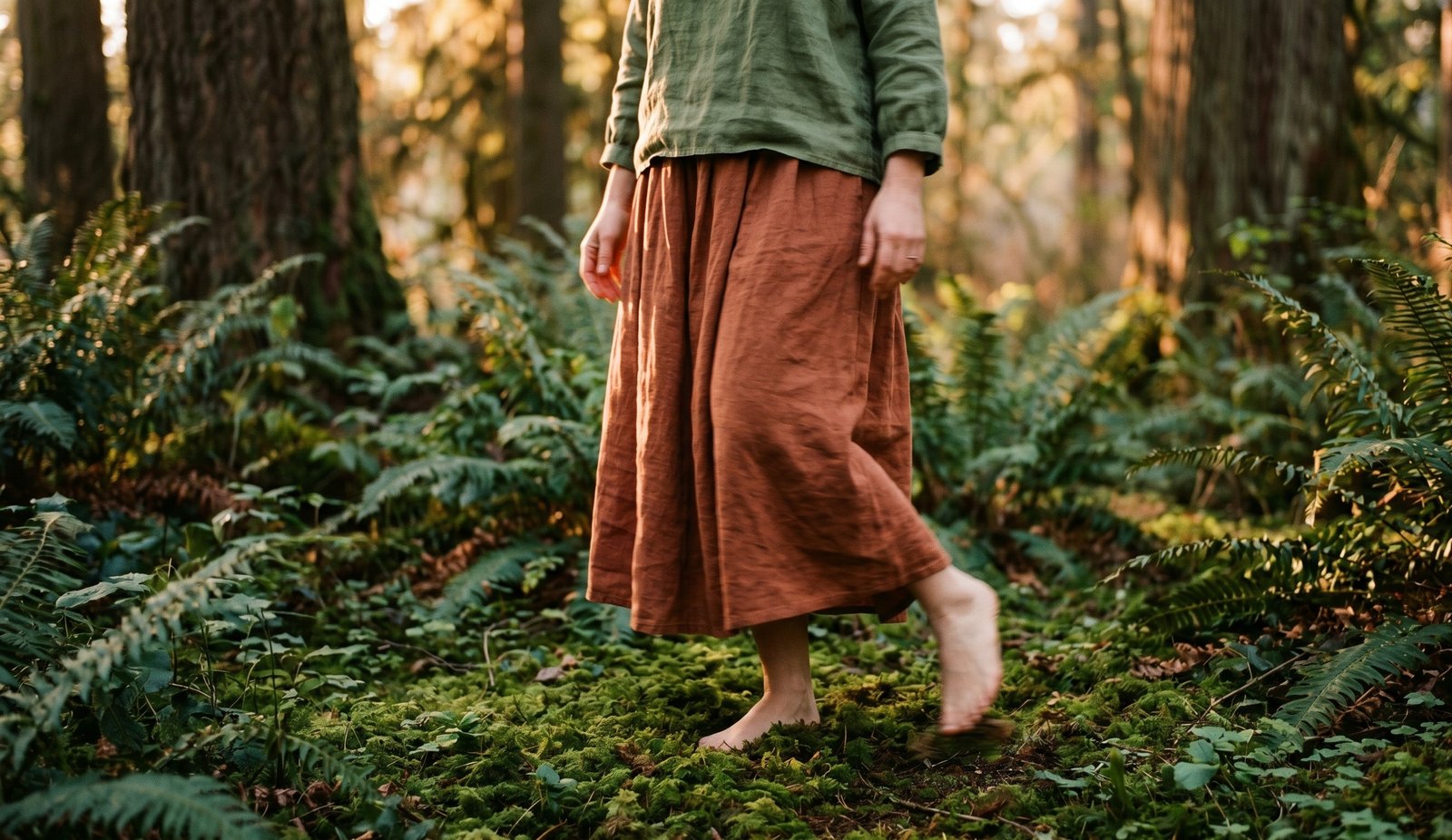 Grounding forest path